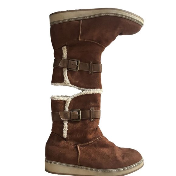 White‎ Mountain Womens 9.5M Taite Fabric Closed Toe Mid-Calf Cold Weather Boots - Picture 2 of 10